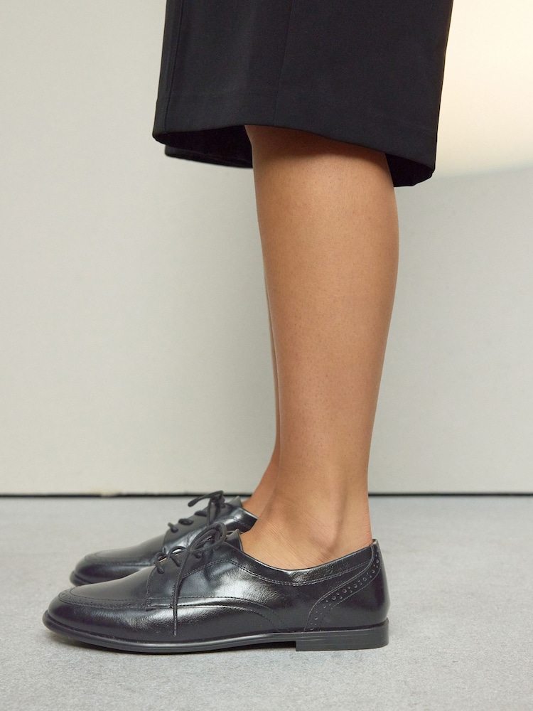 Buy Black Forever Comfort Formal Round Toe Lace Up Shoes from Next USA
