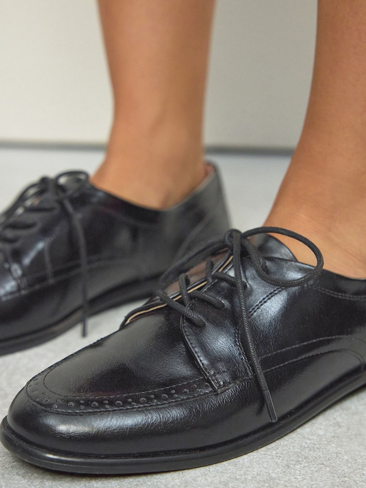 Buy Black Forever Comfort Formal Round Toe Lace Up Shoes from Next Canada