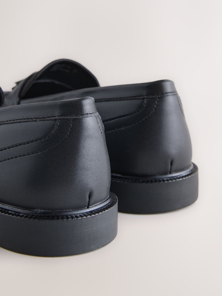 Black Forever Comfort® Tassel Round Toe Loafers - Image 10 of 10 Black Forever Comfort® Tassel Round Toe Loafers - Image 10 of 10