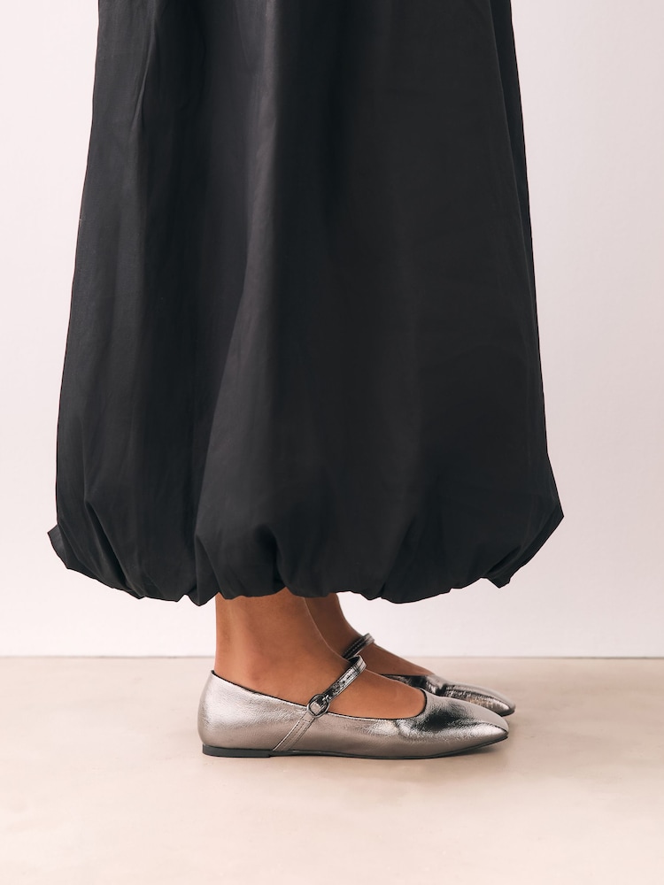 Pewter Forever Comfort® Square Toe Mary Jane Shoes - Image 2 of 9