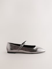 Pewter Forever Comfort® Square Toe Mary Jane Shoes - Image 5 of 9