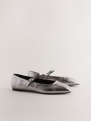 Pewter Forever Comfort® Square Toe Mary Jane Shoes - Image 6 of 9