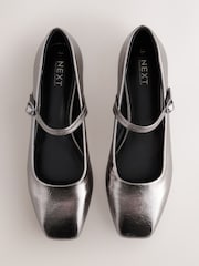 Pewter Forever Comfort® Square Toe Mary Jane Shoes - Image 7 of 9