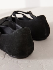 Black Signature Premium Leather Mary Jane Studded Shoes - Image 6 of 6
