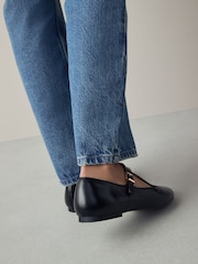 Negro - Forever Comfort® Leather T-Bar Mary Jane Shoes - Imagen 13 de 13