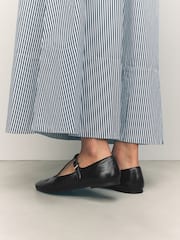 Negro - Forever Comfort® Leather T-Bar Mary Jane Shoes - Imagen 8 de 13