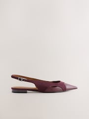 Rojo baya - Forever Comfort® Pointed Toe Slingback Shoes - Imagen 4 de 8
