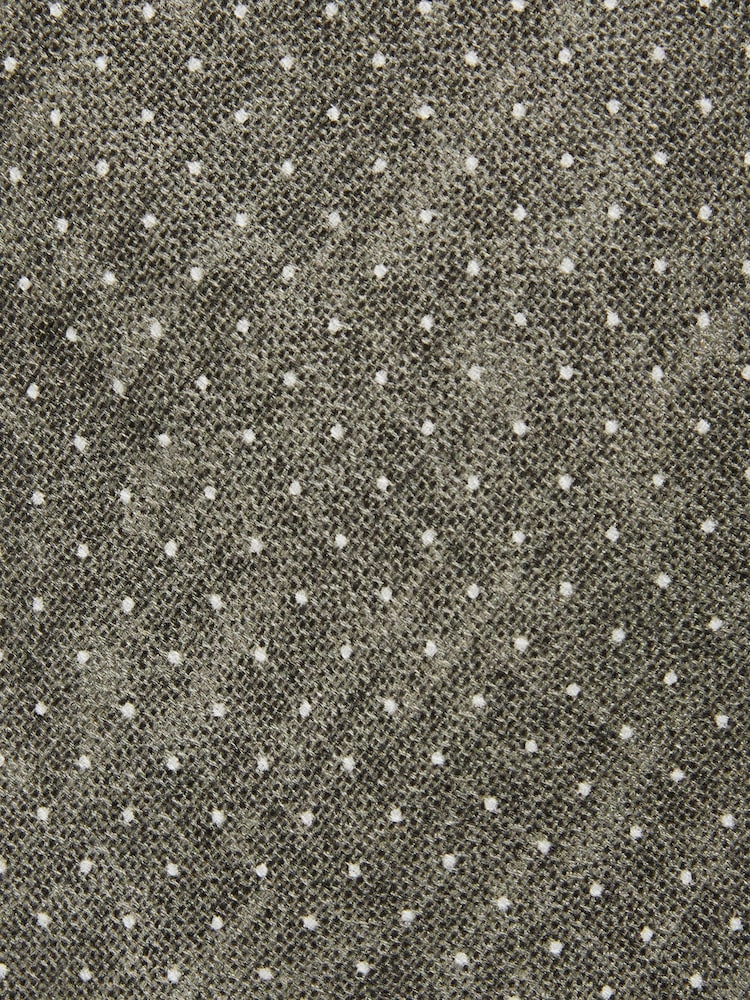 Oliva - Reiss Aurelio Silk Pin-Dot Tie - Imagen 5 de 5
