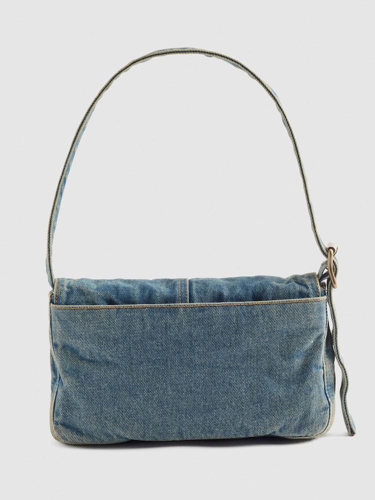 Levi's® Blue Brannan Denim Shoulder Bag - Image 2 of 2