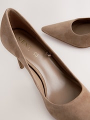 Camel Extra Wide Fit Forever Comfort® Leather Mid Court Shoes - Image 5 of 5