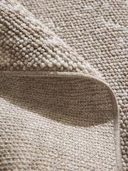 Mid Natural Albie Texture Rug - Image 4 of 5