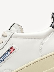 AUTRY Black Mans Medalist Low Trainers - Image 6 of 6