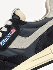 AUTRY Black Mans Reelwind Low Trainers - Image 6 of 6