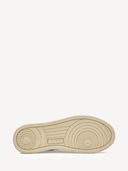 AUTRY Silver Womens Medalist Low Trainers - Image 5 of 6