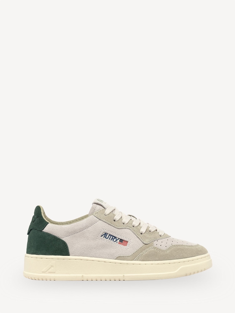 AUTRY Grey Mans Medalist Low Trainers - Image 1 of 6