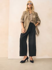 Black Forever Comfort® Bow Court Heels - Image 5 of 9