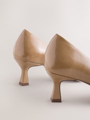 Camel Forever Comfort® Chain Trim Pointed Court Heels - Image 10 of 11