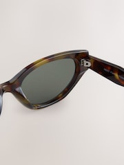 Carapaça de tartaruga marrom - Slim Sunglasses - Imagem 3 de 3