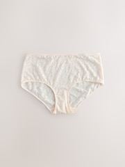 Green/Ecru Lace Midi Knickers 2 Pack - Image 3 of 5
