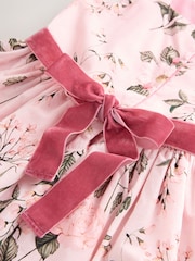 Pink Floral Print Prom Dress (3-12yrs) - Image 7 of 9