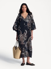 Desmond & Dempsey Jag Bouson Kaftan - صورة 4 من 4