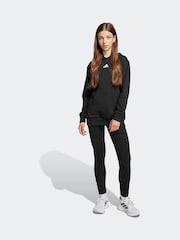 adidas Black Kids Hoodie and Leggings Set - Image 1 of 8