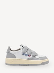 AUTRY Grey Kids Kidstripes Low Trainers - Image 1 of 6