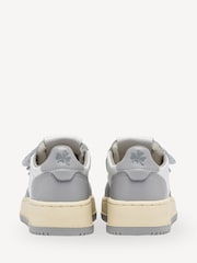 AUTRY Grey Kids Kidstripes Low Trainers - Image 3 of 6