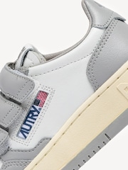 AUTRY Grey Kids Kidstripes Low Trainers - Image 6 of 6