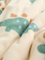Ecru Dinosaur 2.5 TOG Fleece Baby Sleep Bag - Image 10 of 10
