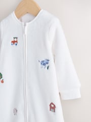 Embroidered Farm 2.5 TOG Fleece Sleep Bag - Image 3 of 8