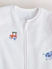 Embroidered Farm 2.5 TOG Fleece Sleep Bag - Image 4 of 8