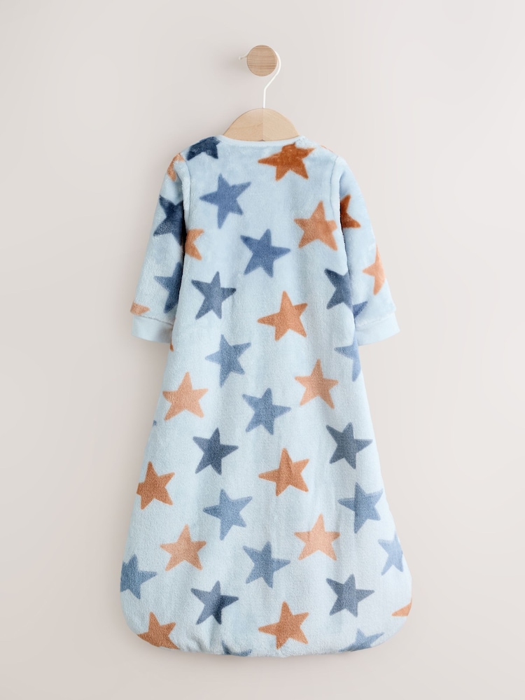 Blue Stars 2.5 TOG Fleece Baby Sleep Bag - Image 2 of 8