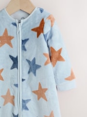 Blue Stars 2.5 TOG Fleece Baby Sleep Bag - Image 3 of 8