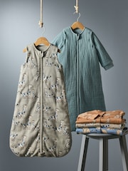 Green 2.5 TOG Removable Sleeve Sleep Bag - Image 11 of 13