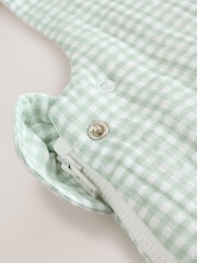 Gingham Embroidered Farm 2.5 TOG Sleeveless Sleep Bag - Image 12 of 16