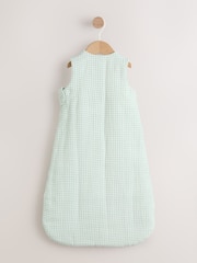 Gingham Embroidered Farm 2.5 TOG Sleeveless Sleep Bag - Image 7 of 16