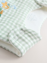 Gingham Embroidered Farm 2.5 TOG Sleeveless Sleep Bag - Image 9 of 16