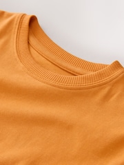 Ochre Yellow Regular Fit Long Sleeve Cosy T-Shirt (3-16yrs) - Image 3 of 4