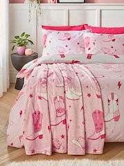 Sassy B Oversized Cowgirl Boots Cosy Fleece Throw - Imagem 2 de 4