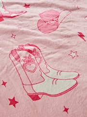 Sassy B Oversized Cowgirl Boots Cosy Fleece Throw - Imagem 3 de 4