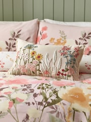 Catherine Lansfield Countryside Floral Embellished Cushion - صورة 1 من 2