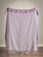 Catherine Lansfield Stab Stitch Throw - Imagem 4 de 4