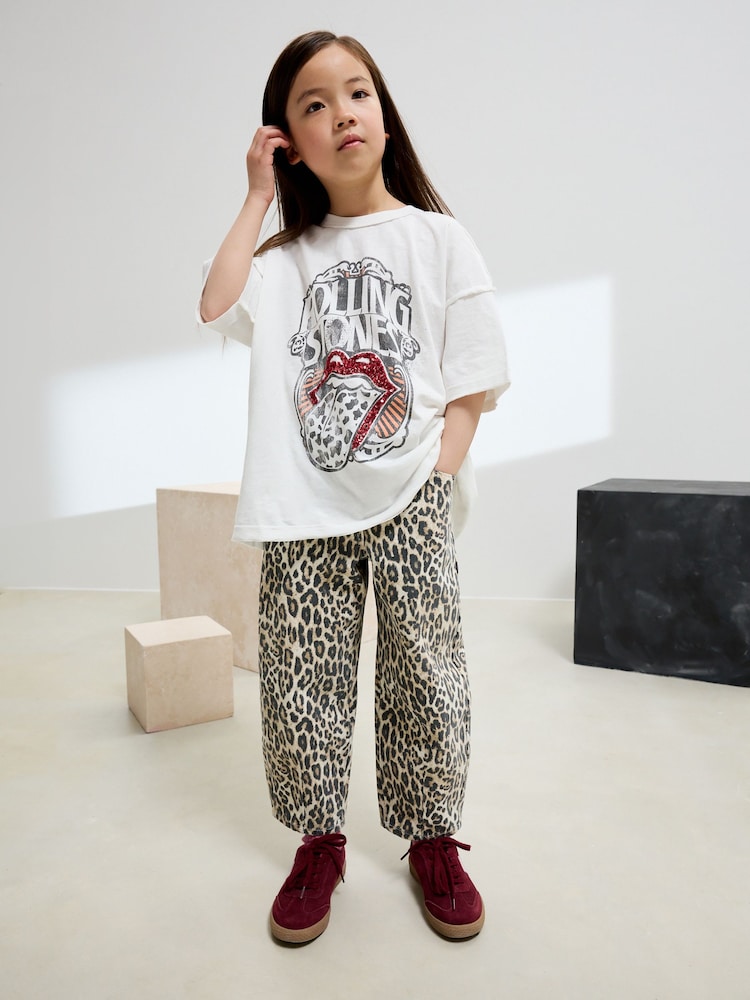 Cream The Rolling Stones License Band Sequin T-Shirt (3-16yrs) - Image 2 of 4