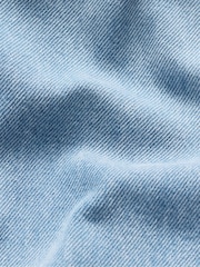 Seasalt Cornwall Blue Tall 100% Cotton Towan Barrel Leg Jeans - Image 5 of 5