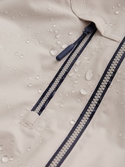 Seasalt Cornwall Natural Petite Coverack Waterproof Coat - Image 8 of 8