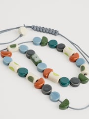 Seasalt Cornwall Green SCollan Beaded Necklace - Image 2 of 4