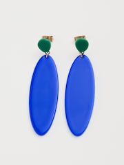 Seasalt Cornwall Blue Stratton Drop Earrings - Image 1 of 4
