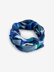 Seasalt Cornwall Blue Summer Circle Scarf - Image 1 of 4