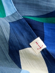 Seasalt Cornwall Blue Summer Circle Scarf - Image 3 of 4